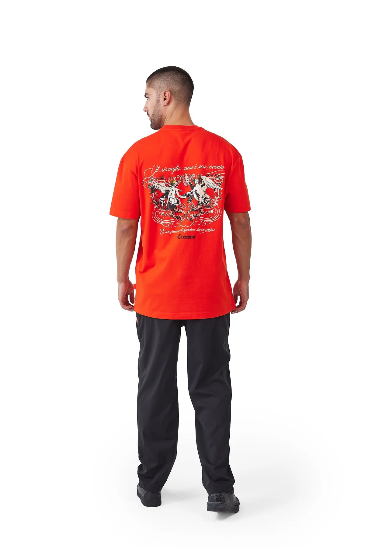 CAMISETA CLEMONT EREBO ROJO