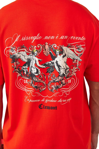 CAMISETA CLEMONT EREBO ROJO