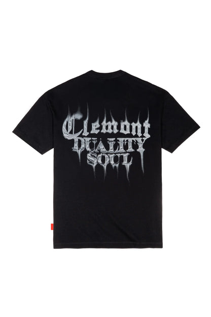 CAMISETA CLEMONT MORTALE NEGRO