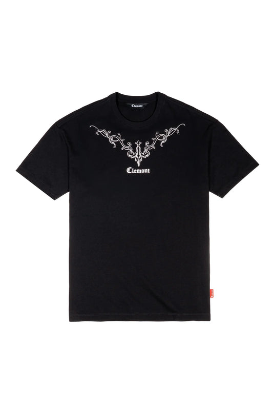 CAMISETA CLEMONT OMBRA NEGRO