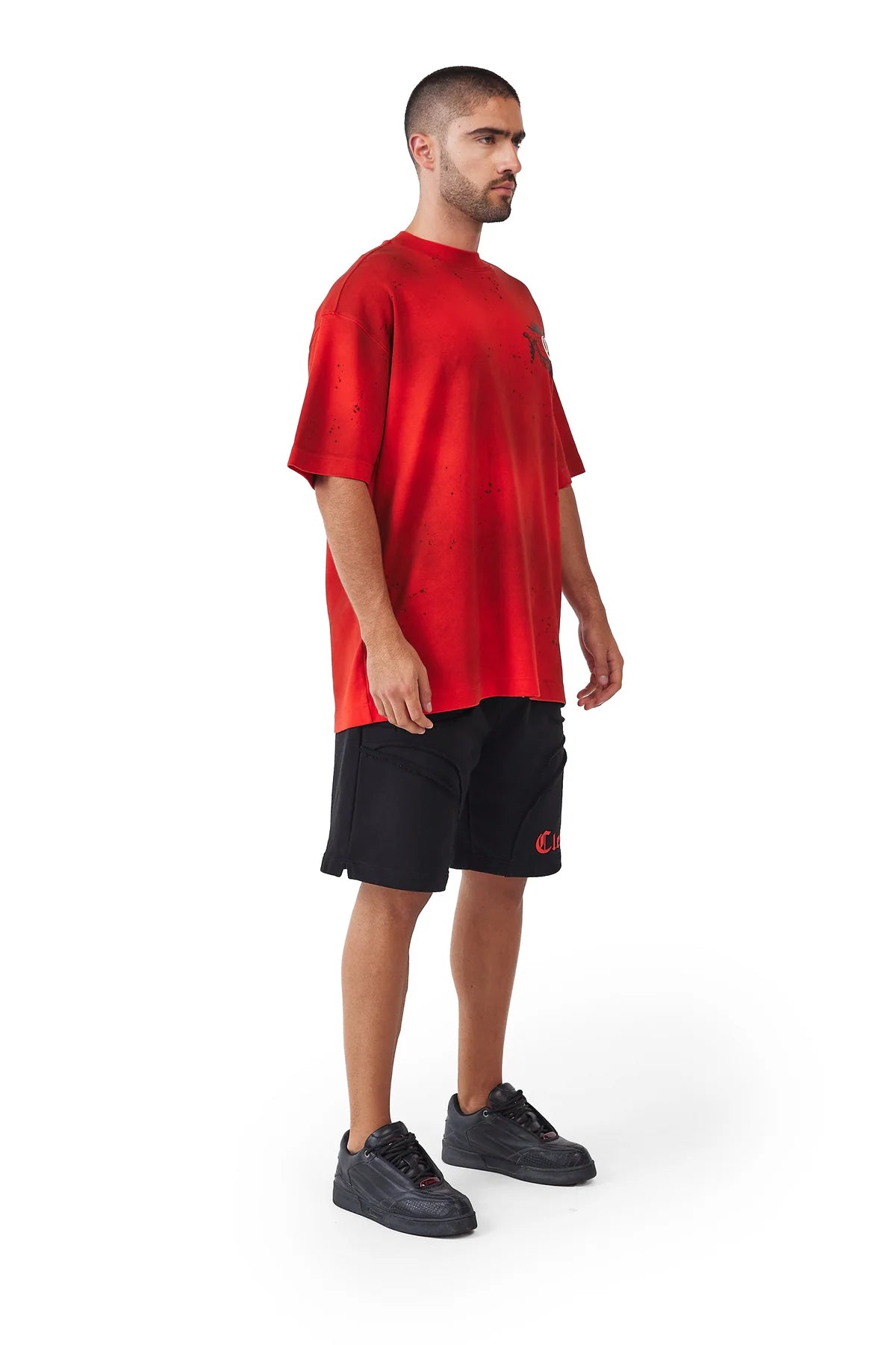 CAMISETA CLEMONT OVERSIZED DISORDINE ROJO