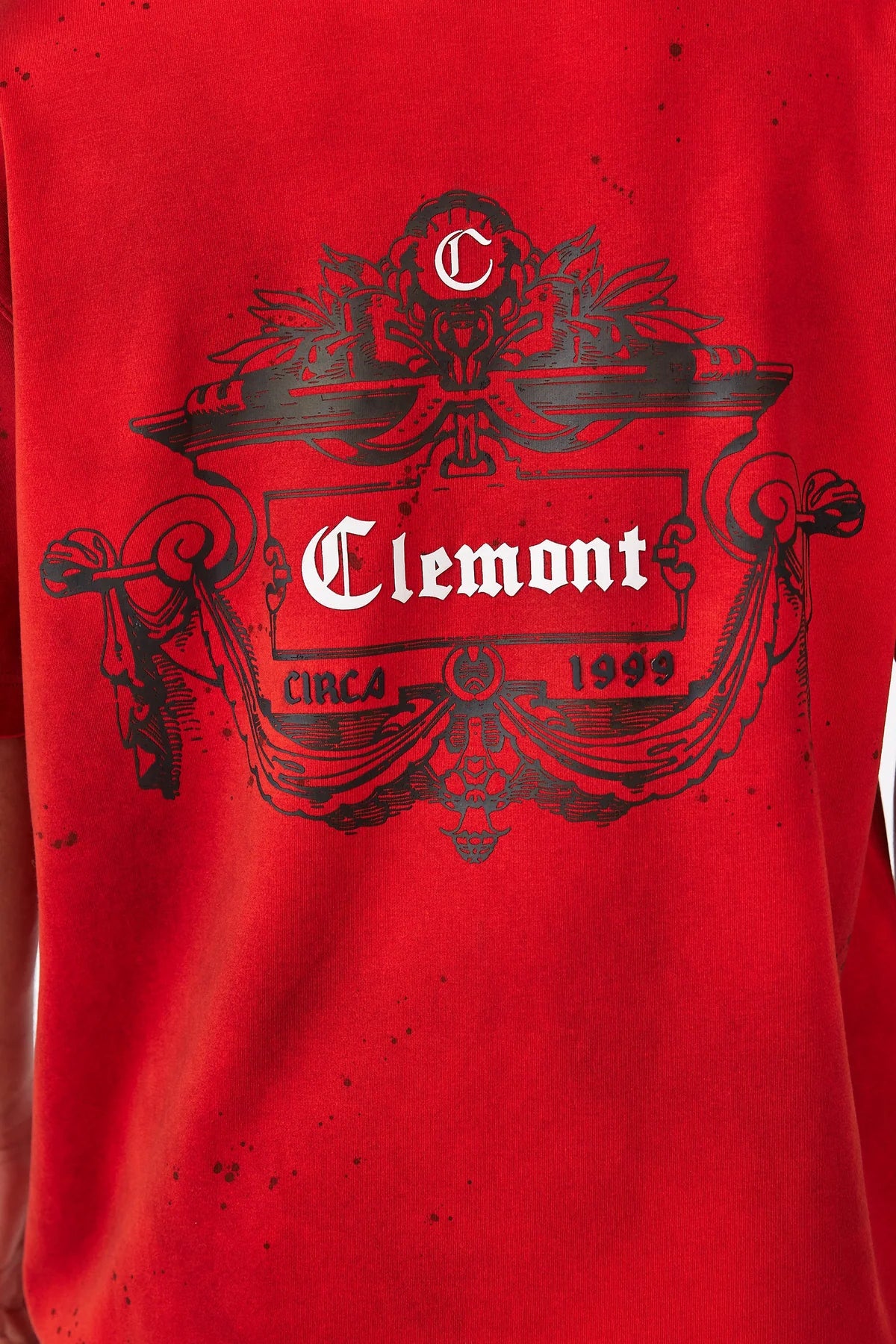 CAMISETA CLEMONT OVERSIZED DISORDINE ROJO