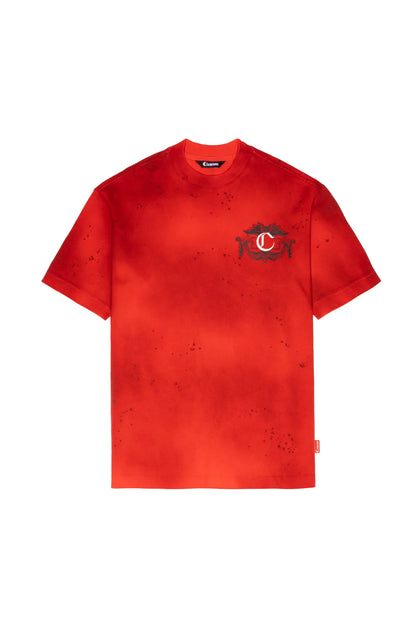 CAMISETA CLEMONT OVERSIZED DISORDINE ROJO