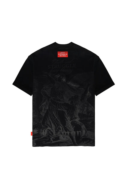 CAMISETA CLEMONT OVERSIZED PATEMA NEGRO