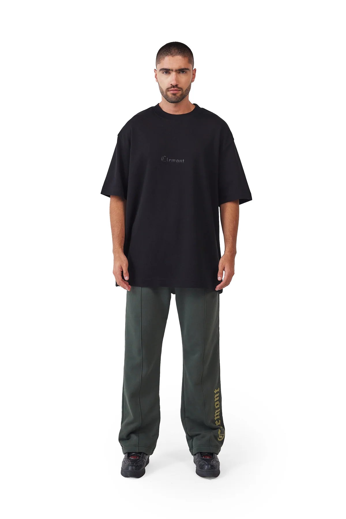 CAMISETA CLEMONT OVERSIZED PATEMA NEGRO