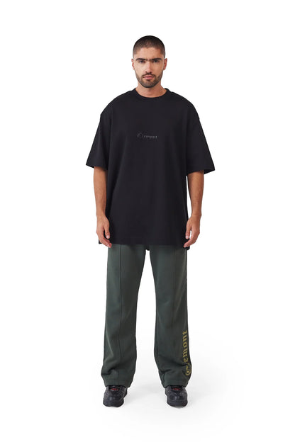 CAMISETA CLEMONT OVERSIZED PATEMA NEGRO