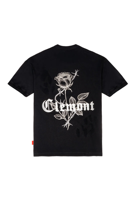 CAMISETA CLEMONT SPINA NEGRO