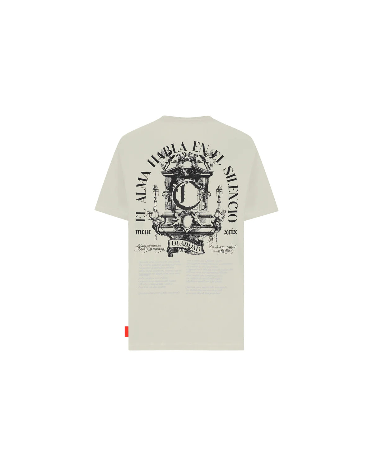 CAMISETA CLEMONT TRASCENDENTE CREAM