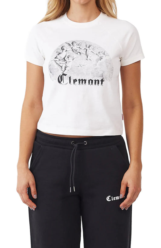CAMISETA DAMA CLEMONT CUPO CREMA