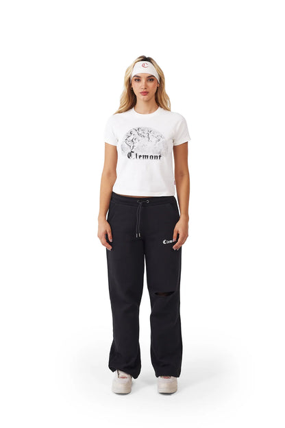 CAMISETA DAMA CLEMONT CUPO CREMA