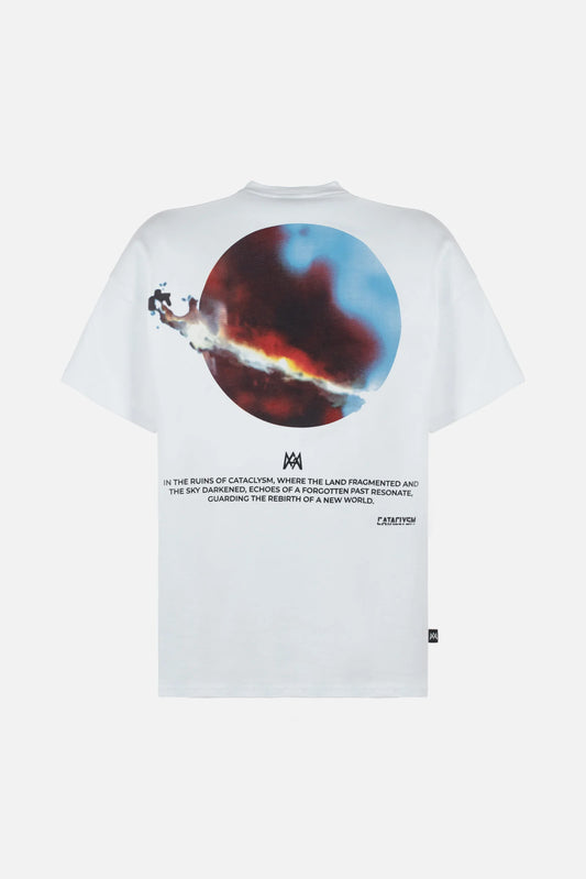 CAMISETA MAGNA OVERSIZE CATACLYS BLANCO