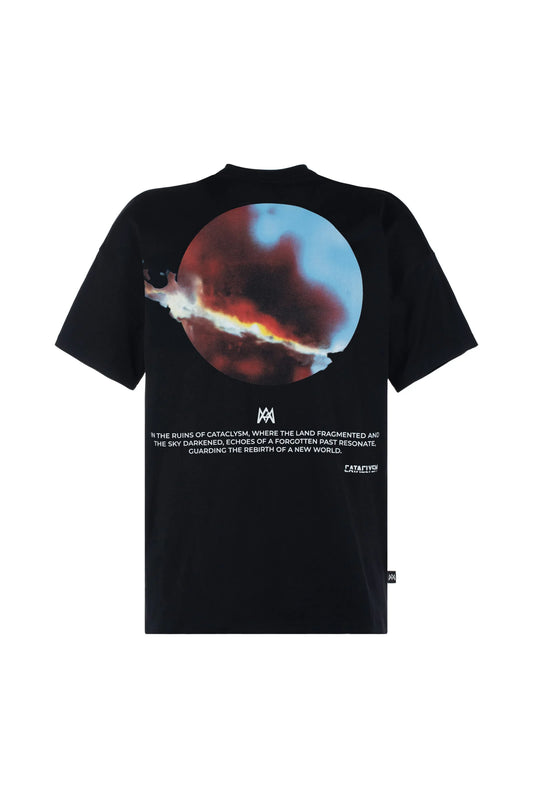 CAMISETA MAGNA OVERSIZE CATACLYS NEGRO