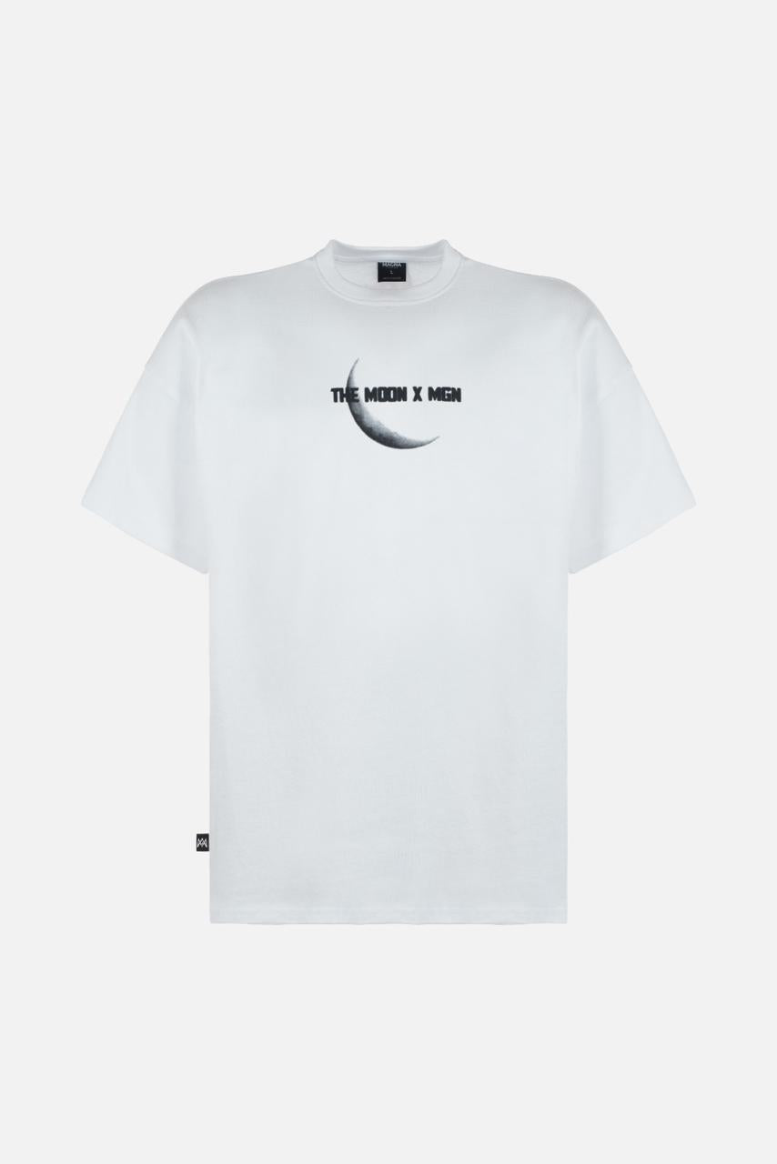 CAMISETA MAGNA OVERSIZED THE MOON BLANCO