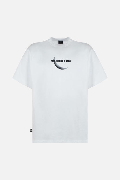 CAMISETA MAGNA OVERSIZED THE MOON BLANCO