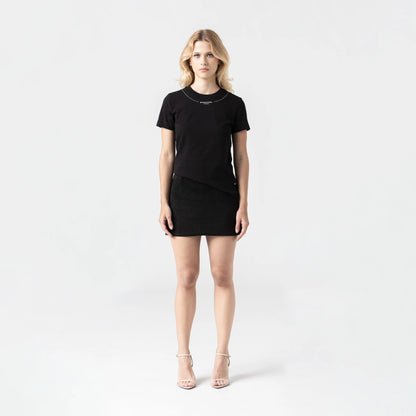 CAMISETA MONASTERY DAMA BEHATI BLACK