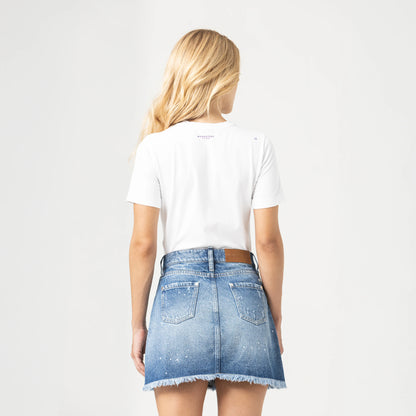 CAMISETA MONASTERY DAMA BEHATI WHITE