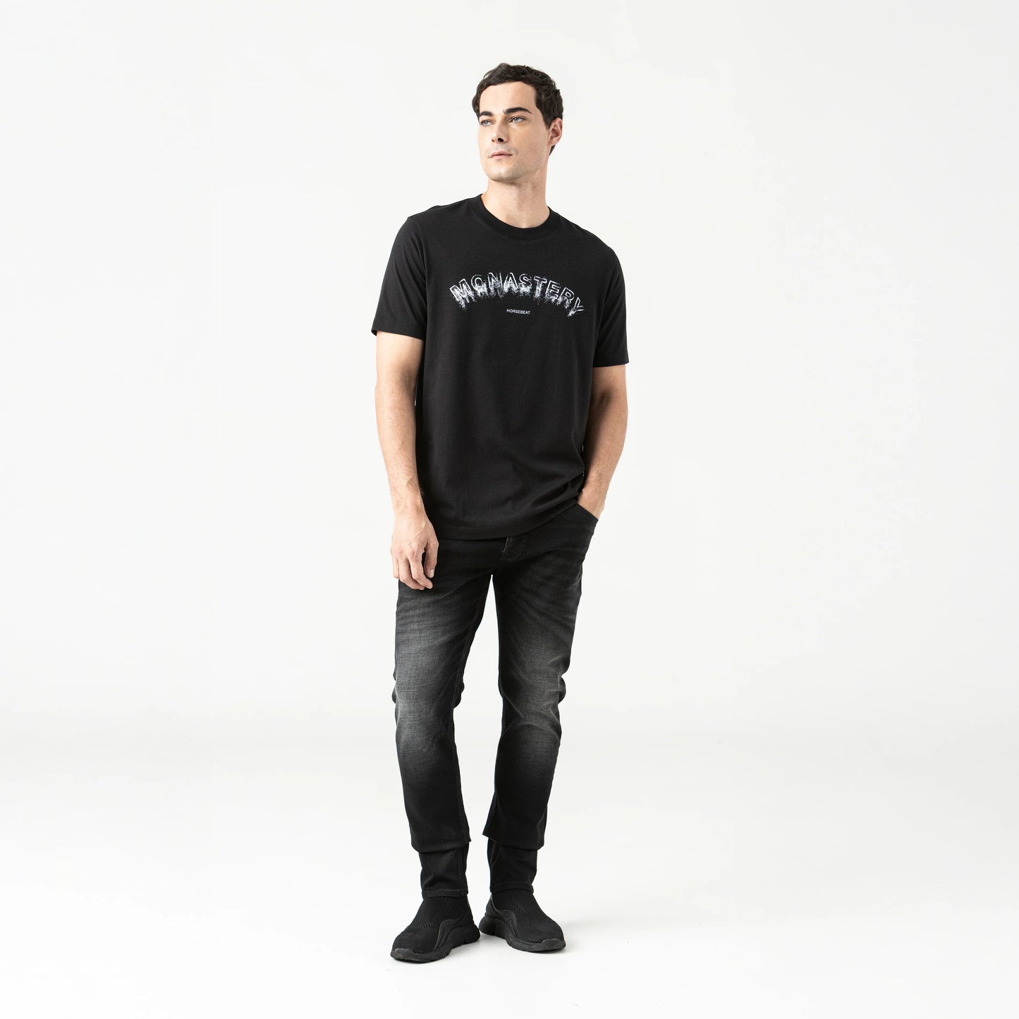 CAMISETA MONASTERY SMOKE BLACK