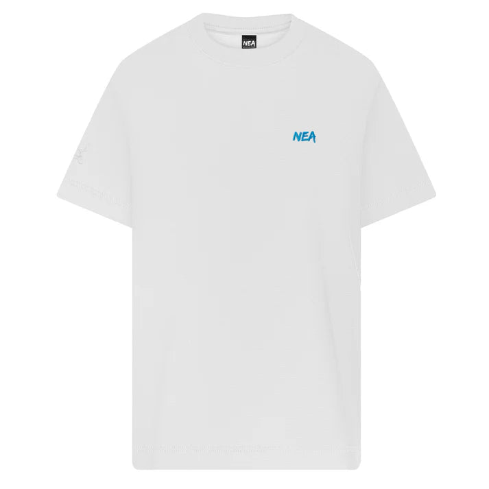 CAMISETA NEA OVERSIZE GAIA BLANCO