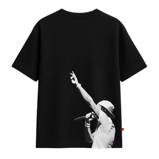 CAMISETA NEA OVERSIZE BABY NEGRO