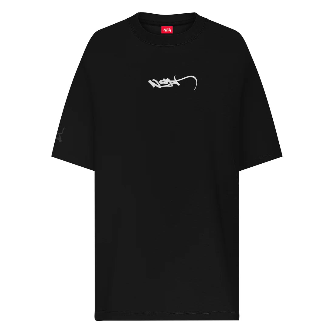CAMISETA NEA OVERSIZE LUKA NEGRA