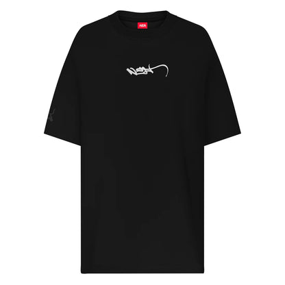 CAMISETA NEA OVERSIZE LUKA NEGRA