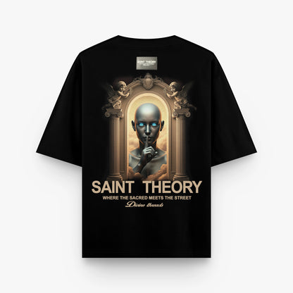 CAMISETA OVERSIZED SAINT THEORY EVANGELIUM ABSTRACION ANGEL ABDB