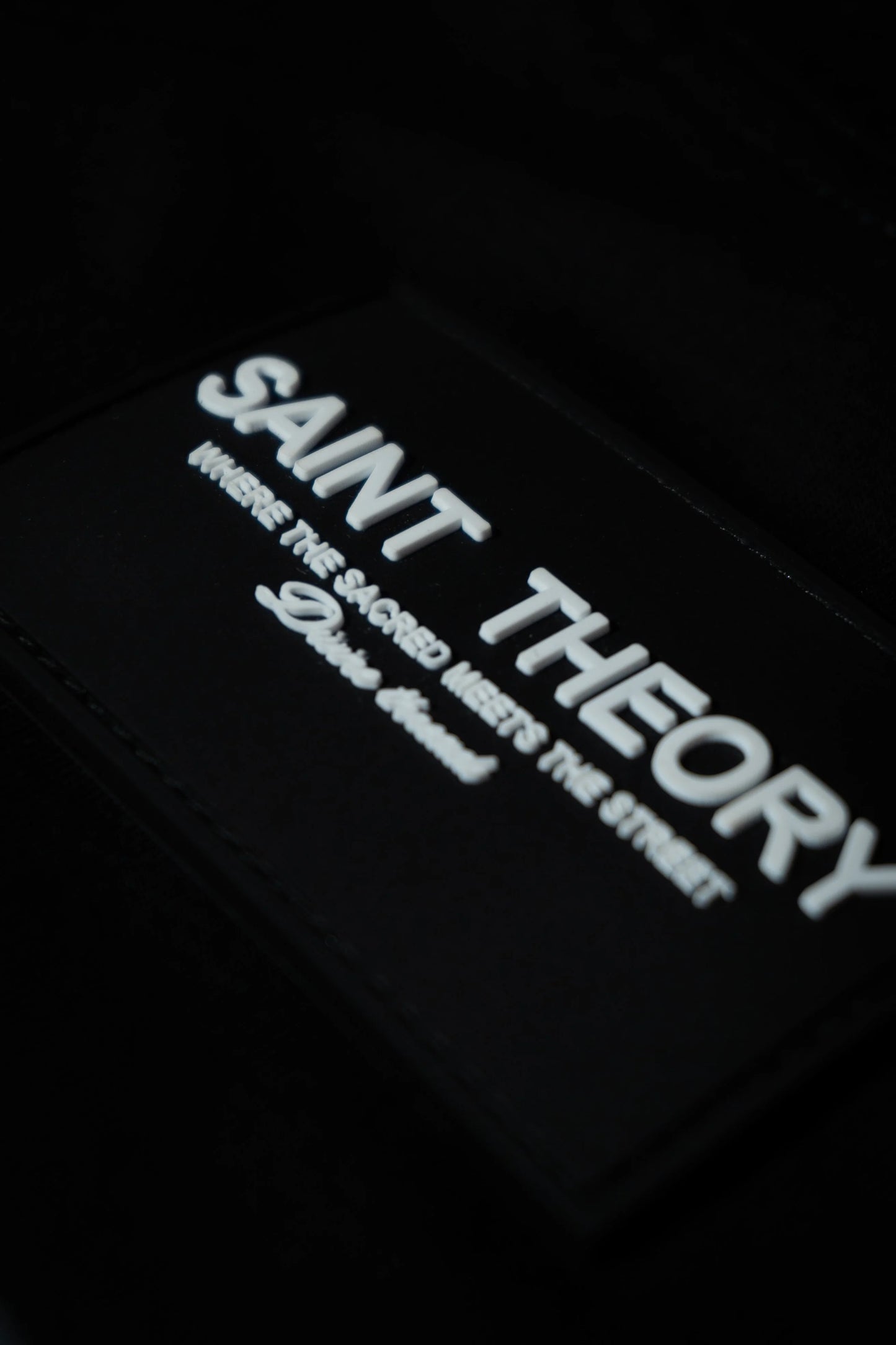 CAMISETA OVERSIZED SAINT THEORY EVANGELIUM ABSTRACION ANGEL ABDB