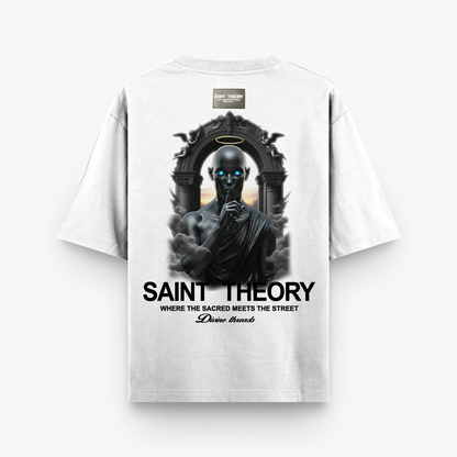 CAMISETA OVERSIZED SAINT THEORY EVANGELIUM COURIER BCC2