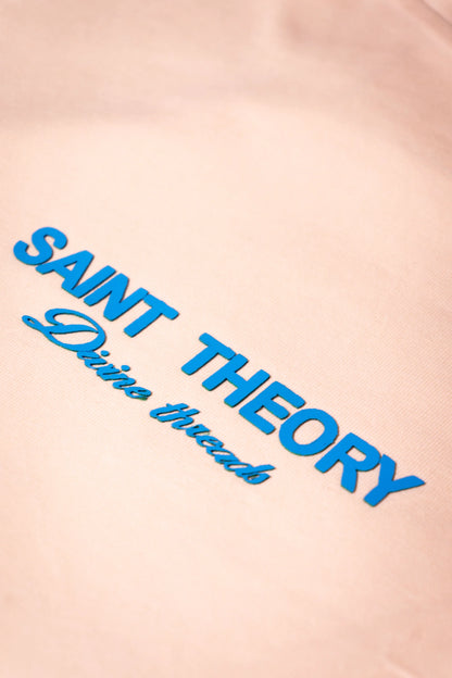CAMISETA OVERSIZED SAINT THEORY EVANGELIUM NATURAL BLUE DCC2