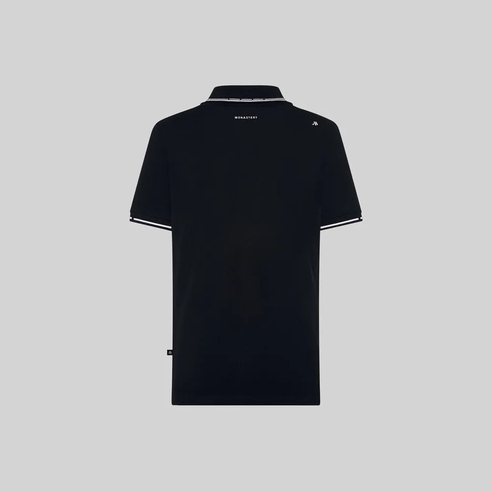 CAMISETA POLO MONASTERY VEYRONA BLACK