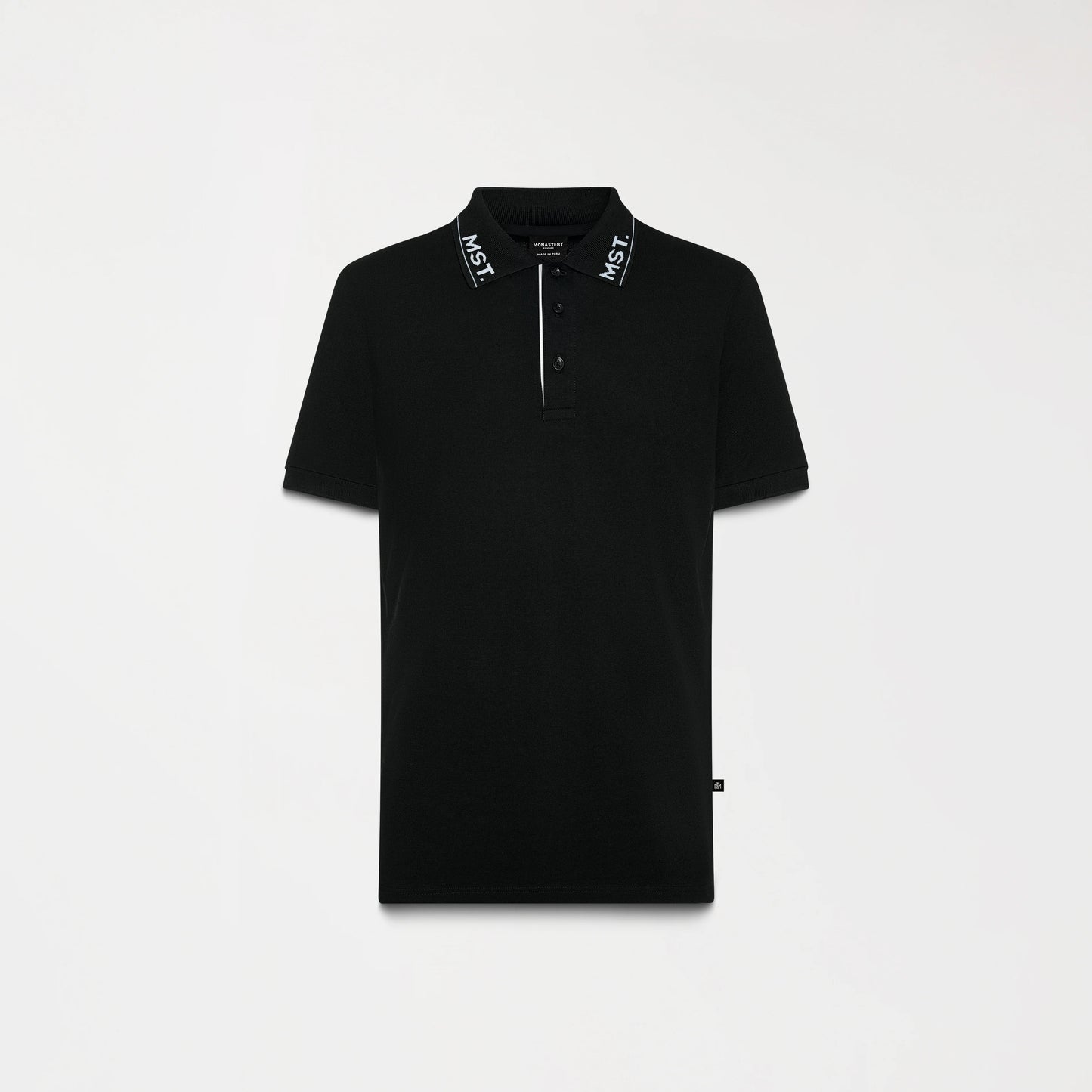 CAMISETA TIPO POLO MONASTERY BONO BLACK