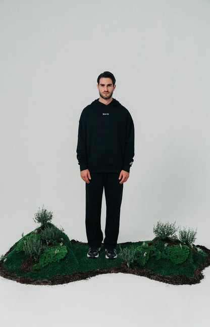 HOODIE BLOW UP BLACK B33-1100