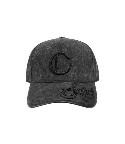 GORRA CLEMONT FLESSO ACIDWASH BLACK