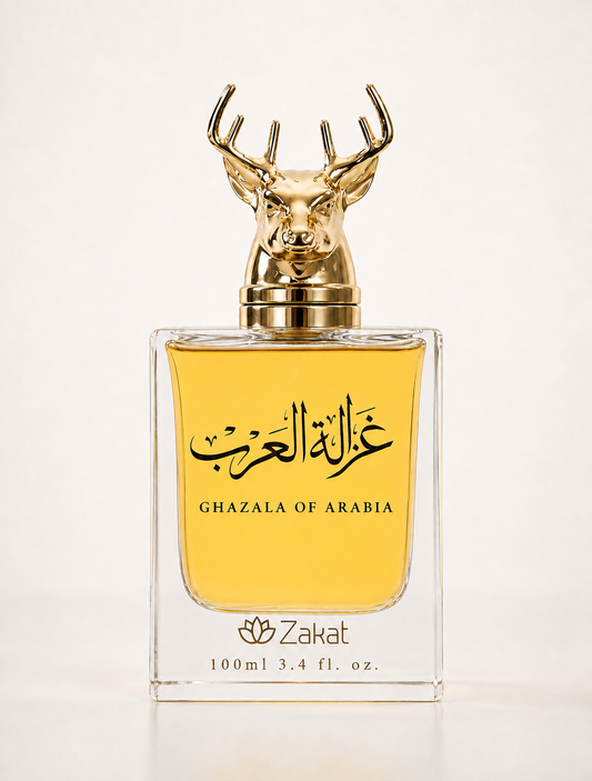 PERFUME ZAKAT GHAZALA OF ARABIA 3,4 OZ HOMBRE