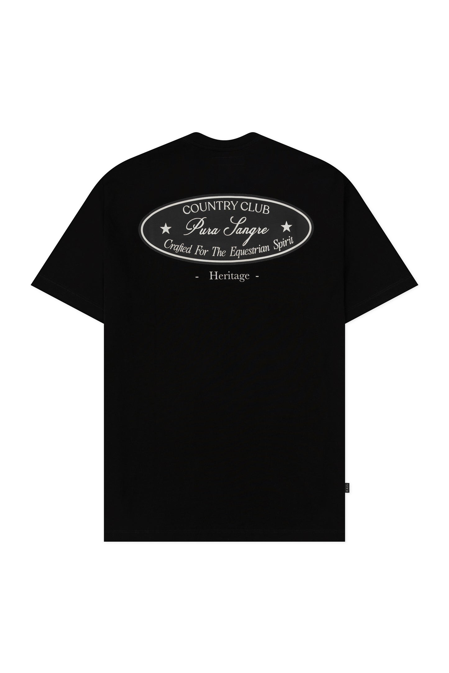 CAMISETA CAPI HERITAGE NEGRO
