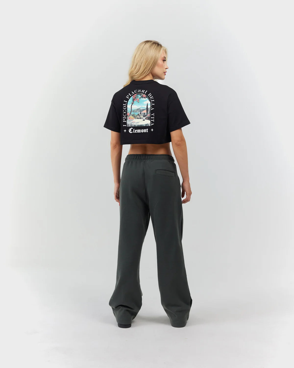 CROP TOP CLEMONT ARDENTE BLACK