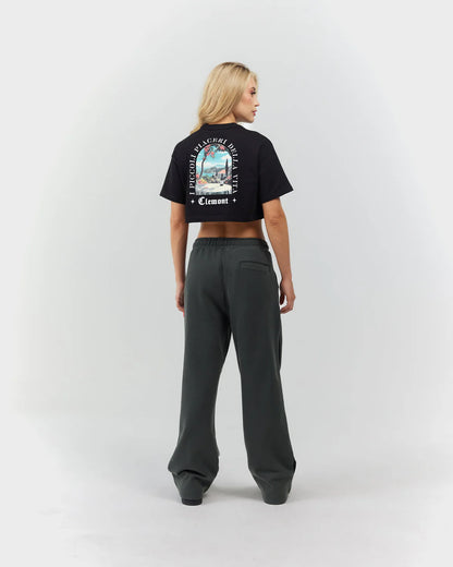 CROP TOP CLEMONT ARDENTE BLACK