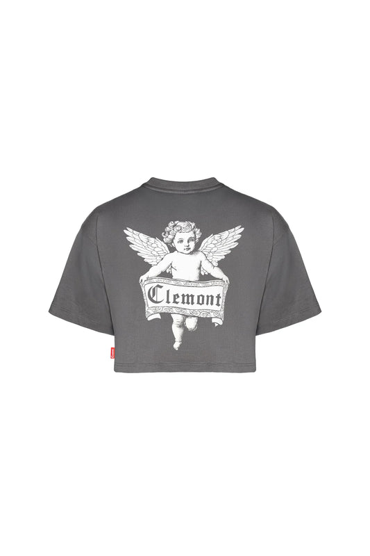 CROP TOP CLEMONT MALATTIA GRIS
