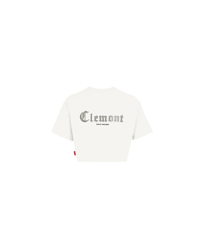 CROP TOP CLEMONT RAGGIANTE CREAM