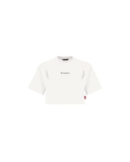 CROP TOP CLEMONT RAGGIANTE CREAM