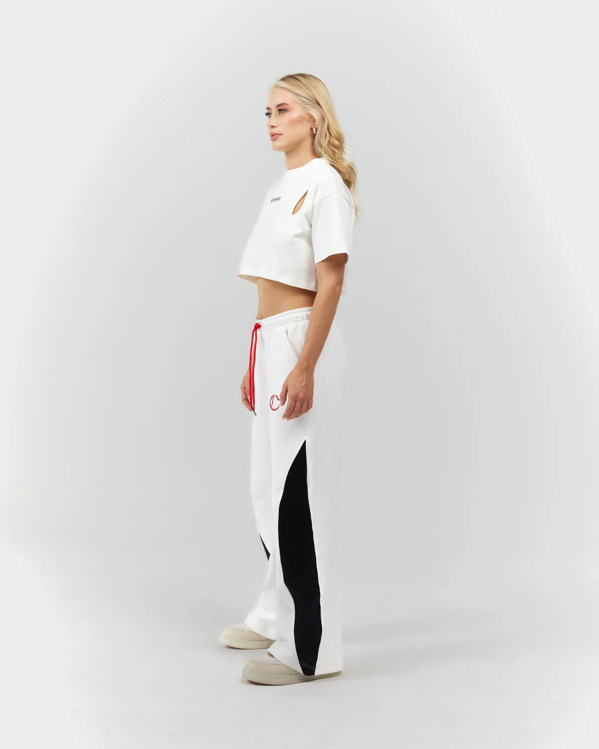 CROP TOP CLEMONT RAGGIANTE CREAM
