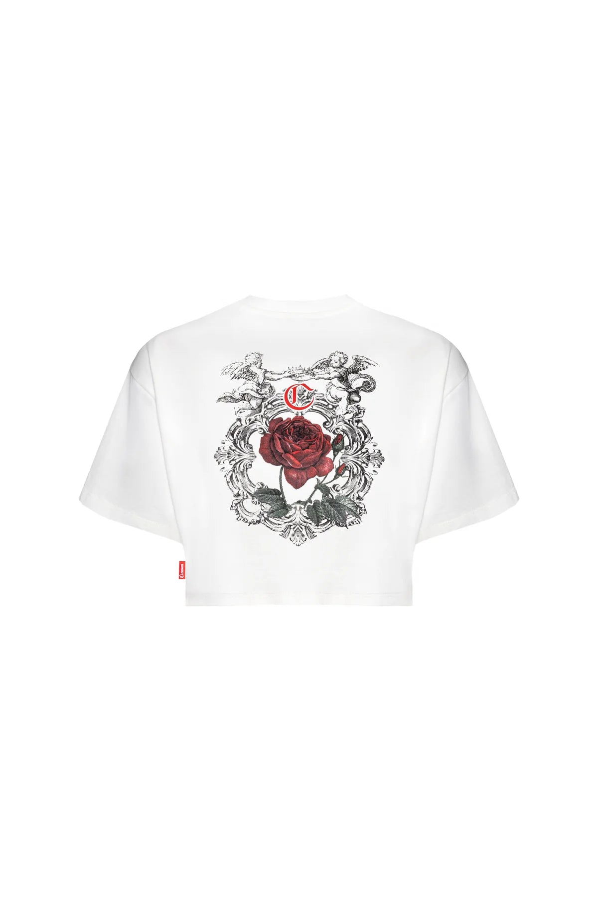 CROP TOP CLEMONT SOFFERENZA CREMA