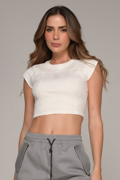 CROP TOP MACETO LISBOA CRUDO