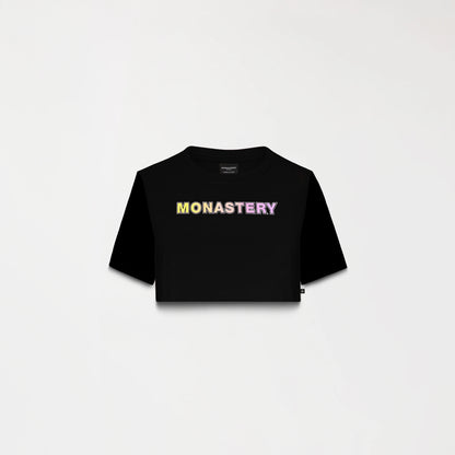 CROP TOP MONASTERY AMELIA BLACK