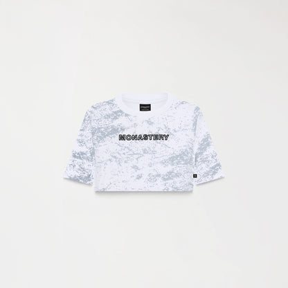 CROP TOP MONASTERY BRYNN LUCENT WHITE