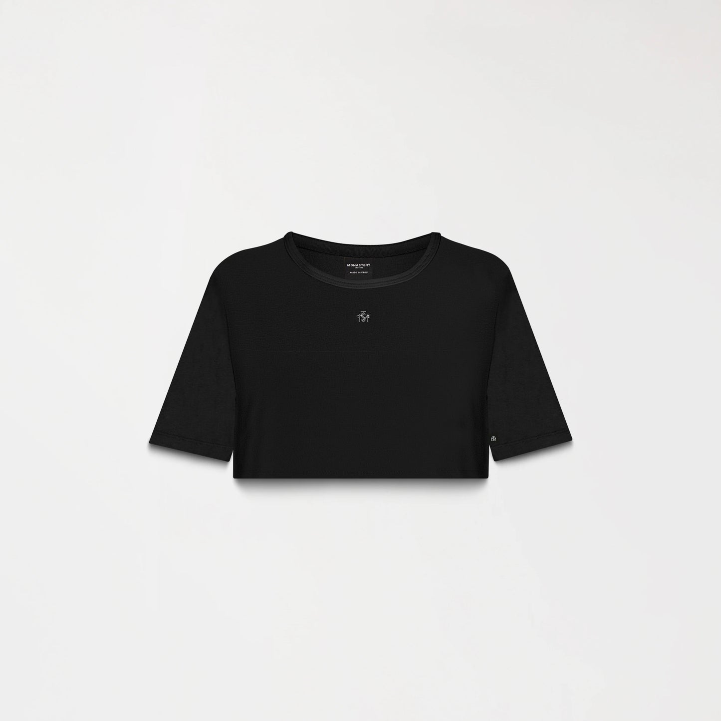 CROP TOP MONASTERY CANELA BLACK