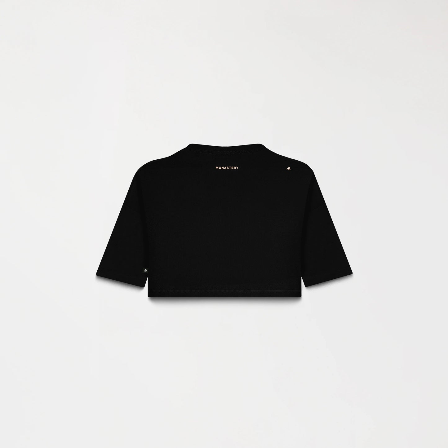 CROP TOP MONASTERY SUMMER BLACK