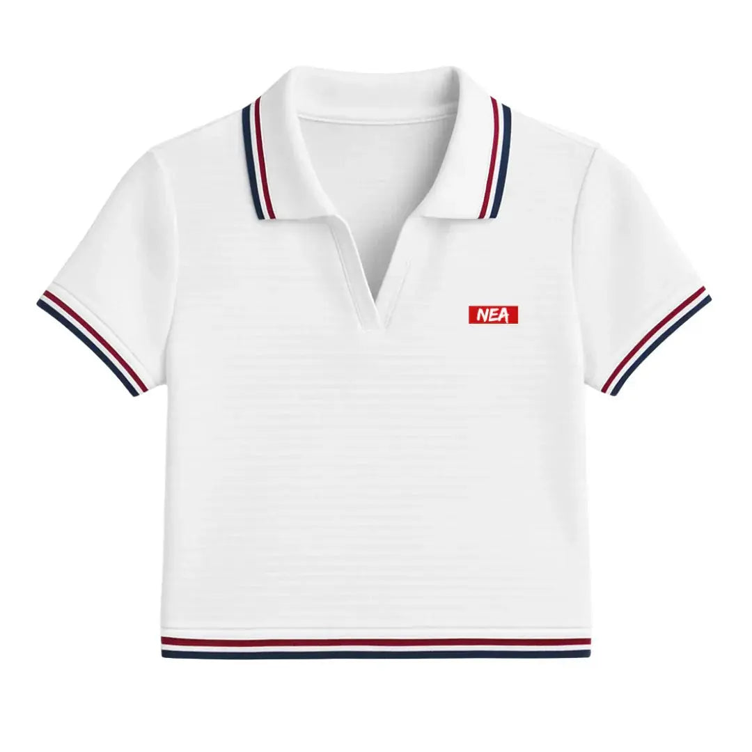 CROP TOP NEA CLAIRE MARFIL