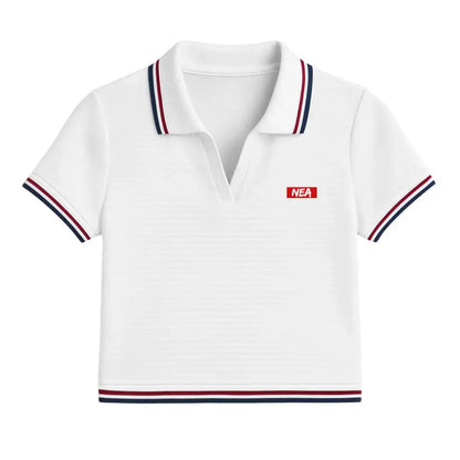 CROP TOP NEA CLAIRE MARFIL