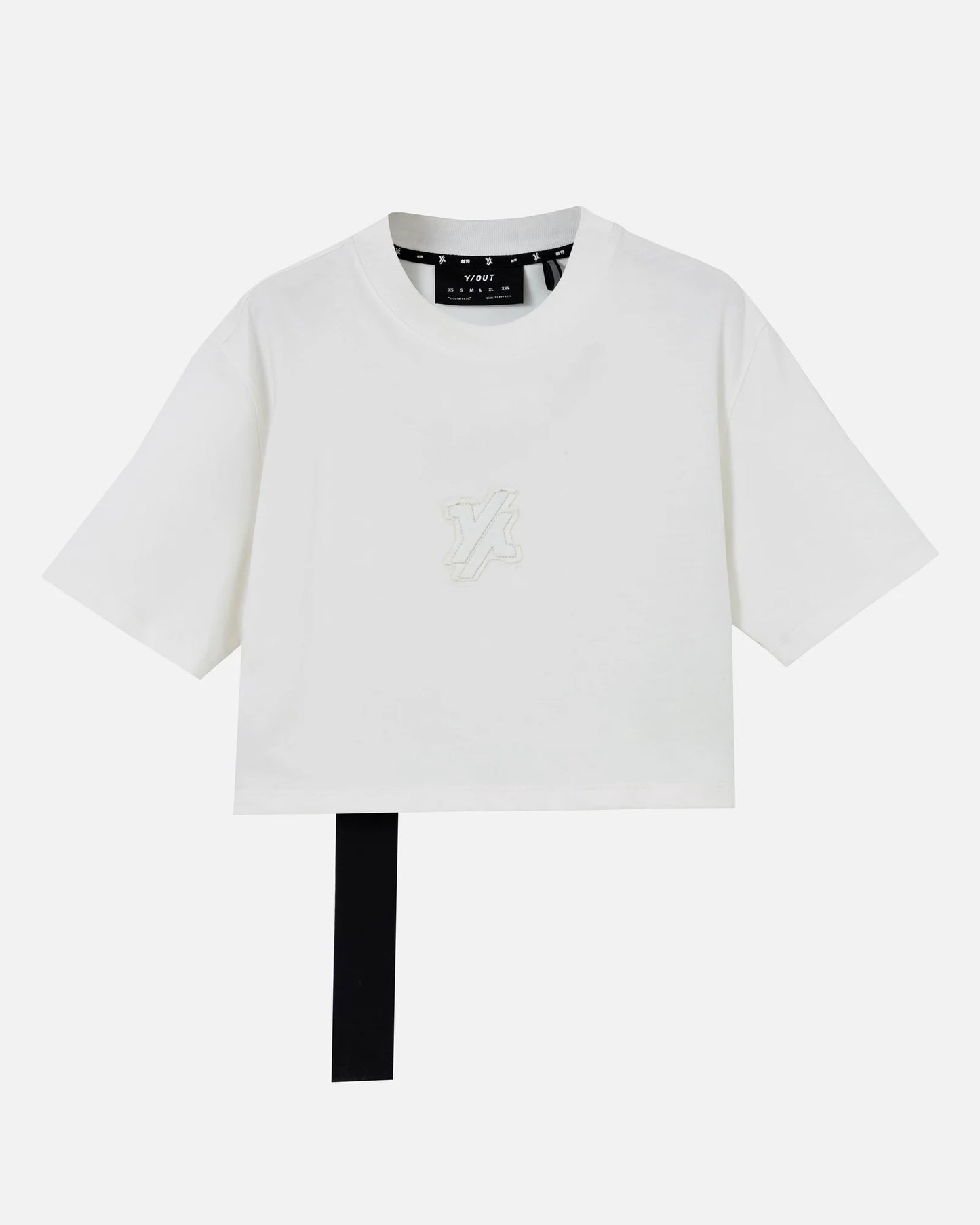 CROP TOP Y OUT DESTROYED